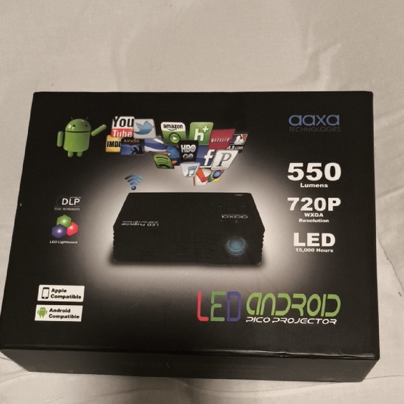 AAXA Technologies LED Android Pico Projector